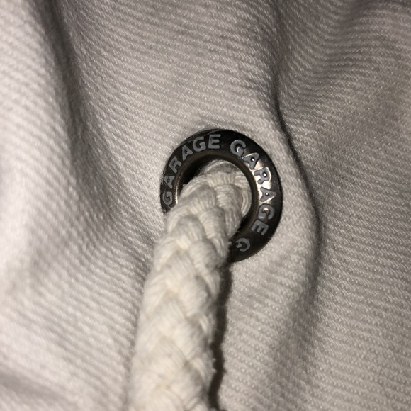 Y2K Garage Jean Jacket, White, Lightweight - Picture 5 of 15